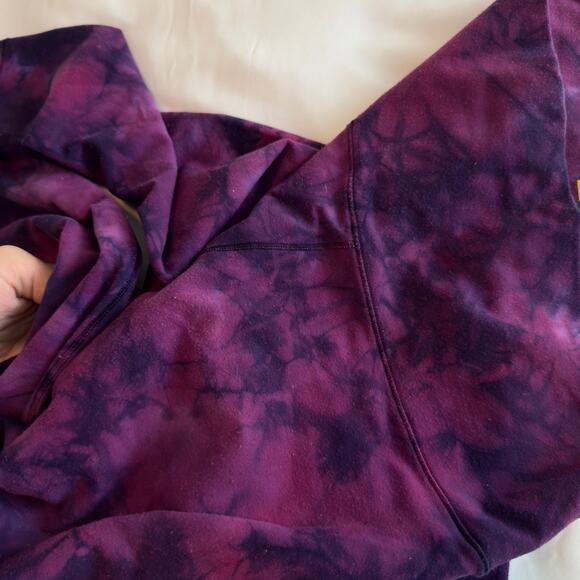 Aviator Nation Hand Dyed Hi-Rise Full Length Leggings Tie Dye Crystal Rose XS - Picture 5 of 7